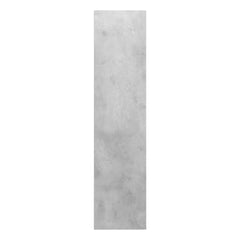 Colonna bagno sospesa in legno 1 anta altezza 125 cm cemento chiaro I Made in Italy