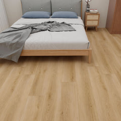 Pavimento Spc effetto legno Rovere Naturale Sp 6.5 mm con sottopavimento integrato 1,77 mq2